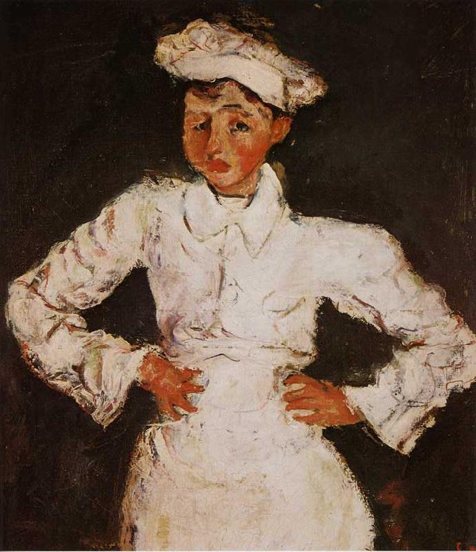Chaim Soutine The Pastry Chef oil painting image